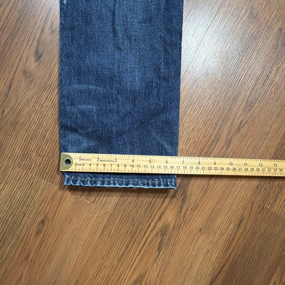 Polo Ralph Lauren Sullivan Slim Jeans RL Mens 32x31 Distressed Wash Denim Y2K